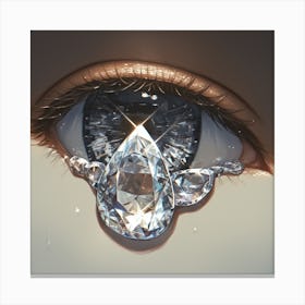 Rhinestone Eyes Canvas Print