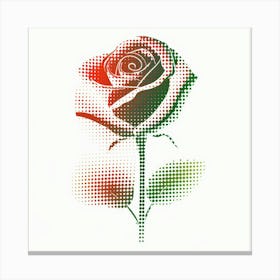 Red Rose 3 Canvas Print