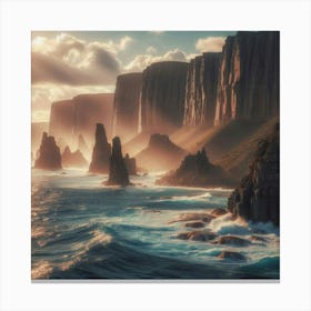 Southern Australia Cliffs Canvas Print