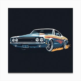 Muscle Car Canvas Print