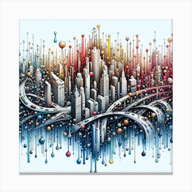 Cityscape 2 Canvas Print