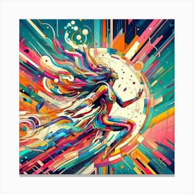 Abstract Abstract Painting Canvas Print