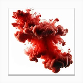 Red Ink Canvas Print