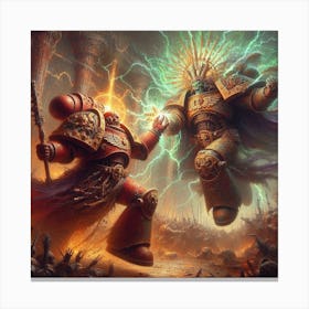 Warhammer 40k 3 Canvas Print