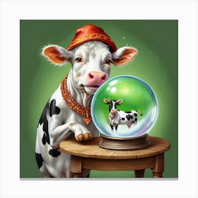 Magic Cow Canvas Print