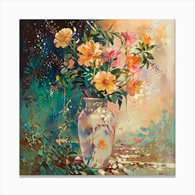 Leonardo Anime Xl Oil Painting A Vibrant Impressioniststyle Pa 1 Canvas Print