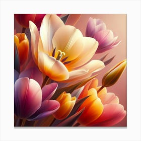 Tulips 1 Canvas Print