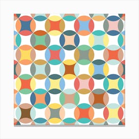 Abstract Circles Canvas Print