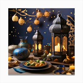 Eid Ul Fitr Canvas Print