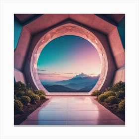 Doorway To The Future Canvas Print