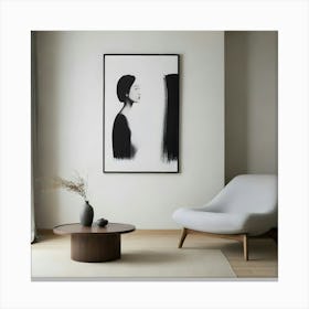 Portrait Of A Woman 4 Canvas Print