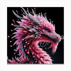 Pink Dragon 2 Canvas Print