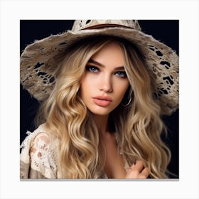 Beautifulblondie Canvas Print