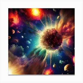 Nebula (Design 2) Canvas Print