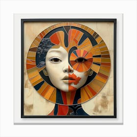 Asian Woman Canvas Print