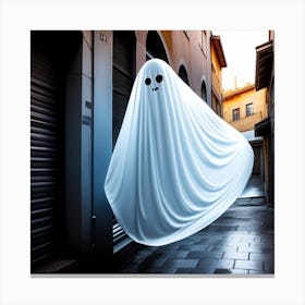 Ghost In The Alley 2 Canvas Print