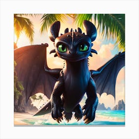 How To Train Your Dragon Canvas Print
