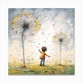 Dandelion Canvas Print