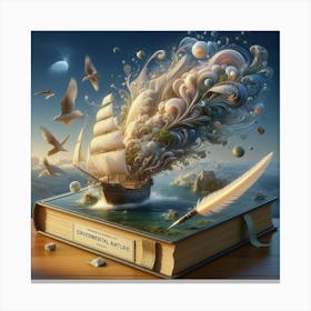 Book Of Dreams Canvas Print