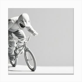 Bmx Rider Canvas Print