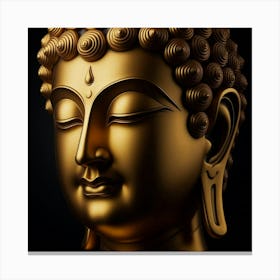 Golden Buddha Canvas Print