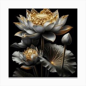 Lotus Flower 146 Canvas Print