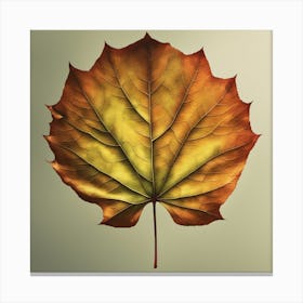 Autumn Leaf 15 Canvas Print