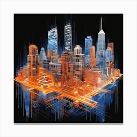 Cityscape 1 Canvas Print