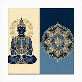 Buddha 88 Canvas Print