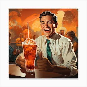 Iced Tea Canvas Print