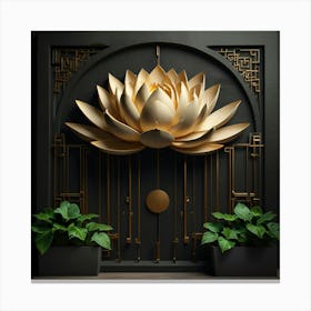 Lotus Flower 2 Canvas Print