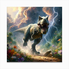 T - Rex Canvas Print