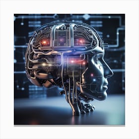 Image Of Artificial Intelligence Canvas Print