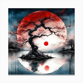 Asian Tree Canvas Print