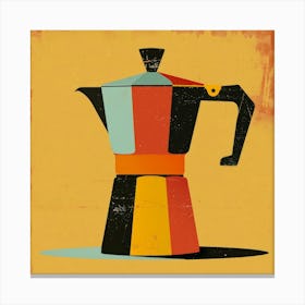 Coffee Pot 4 Canvas Print