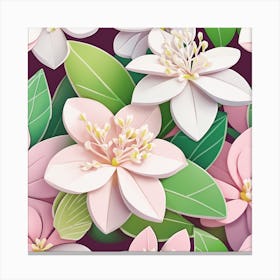Jasmine Flowers (8) Canvas Print