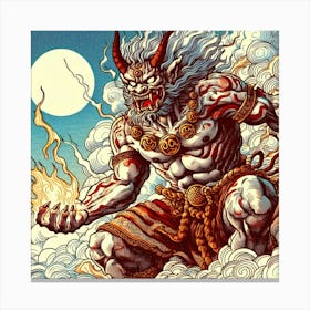 Oni S Wrath 12 Canvas Print