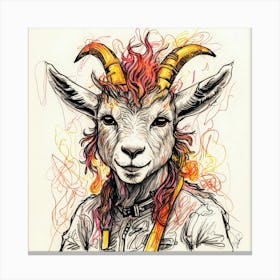 Goat! 19 Canvas Print