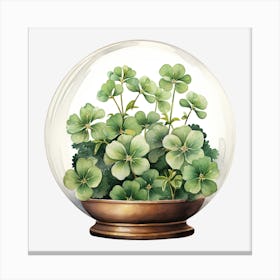 Glasshouse Clover (3) Canvas Print