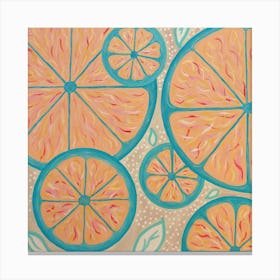 Orange Slices Canvas Print