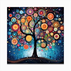 Tree Of Life 18 Canvas Print