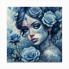 Day Of The Dead 1 Canvas Print