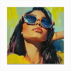 Ethereal Model Canvas Print