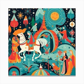 Fairy Tale Illustration 1 Canvas Print