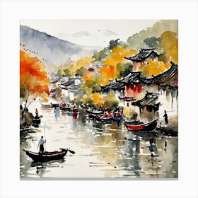 Chinese Painting (67) Canvas Print