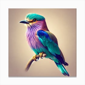 Colorful Bird 3 Canvas Print