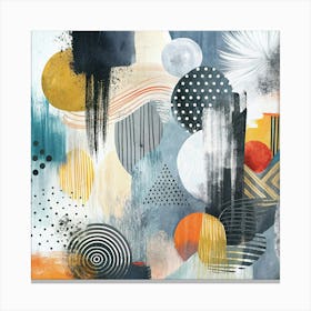 Abstract Abstract Painting 2 Canvas Print