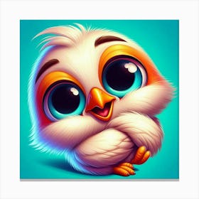 Cute Chicken 1 Canvas Print