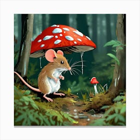 A small mouse 3 Canvas Print