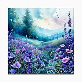 Wildflowers 3 Canvas Print